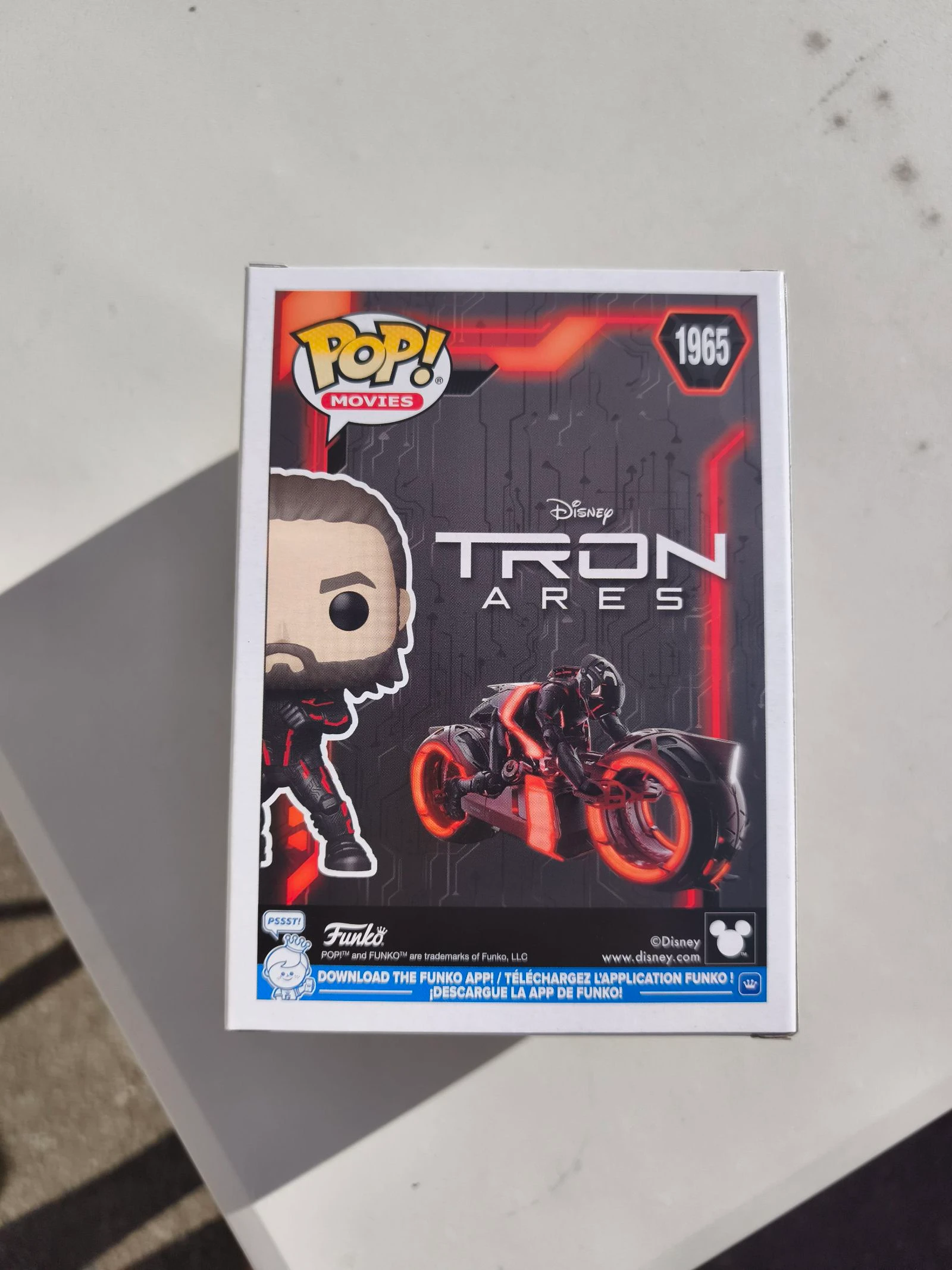 Funko Pop Disney Tron: Ares #1965 – Ares – Novo na caixa – photo 3